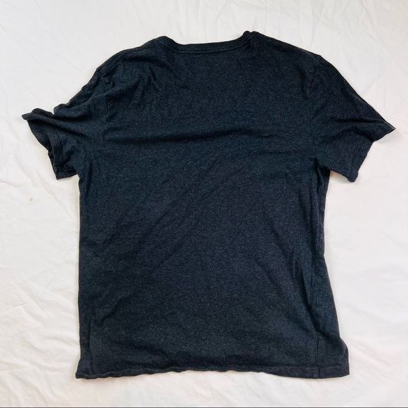 Everlane Organic Cotton Crew Uniform T-Shirt M Heather Charcoal Gray L020622 - Picture 2 of 4
